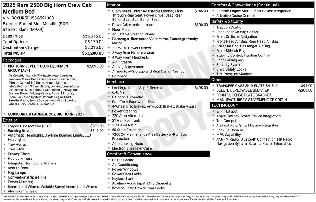 ram ram 2500 pickup 2025 3C6UR5DJ5SG591388 image ram ram 2500 pickup 2025 3C6UR5DJ5SG591388 image